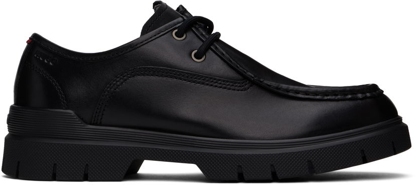 Vaatteet BOSS Hugo Double Stitching Derbys Musta | 50536171