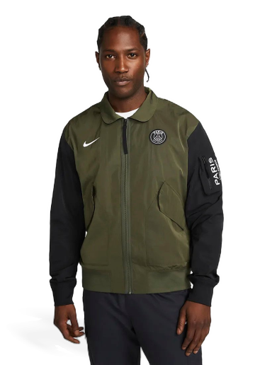 Bomber-takki Nike Paris Saint-Germain Unlined Full-Zip Bomber Jacket Ruskea | DQ8972-325