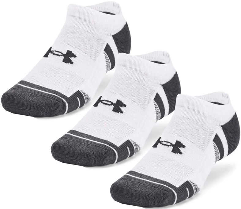 Sukat Under Armour Perfromance Tech Socks - 3 pack Valkoinen | 1379503-100, 0