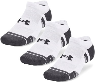 Sukat Under Armour Perfromance Tech Socks - 3 pack Valkoinen | 1379503-100, 0