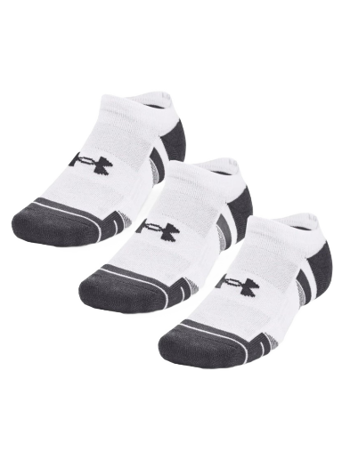 Sukat Under Armour Perfromance Tech Socks - 3 pack Valkoinen | 1379503-100