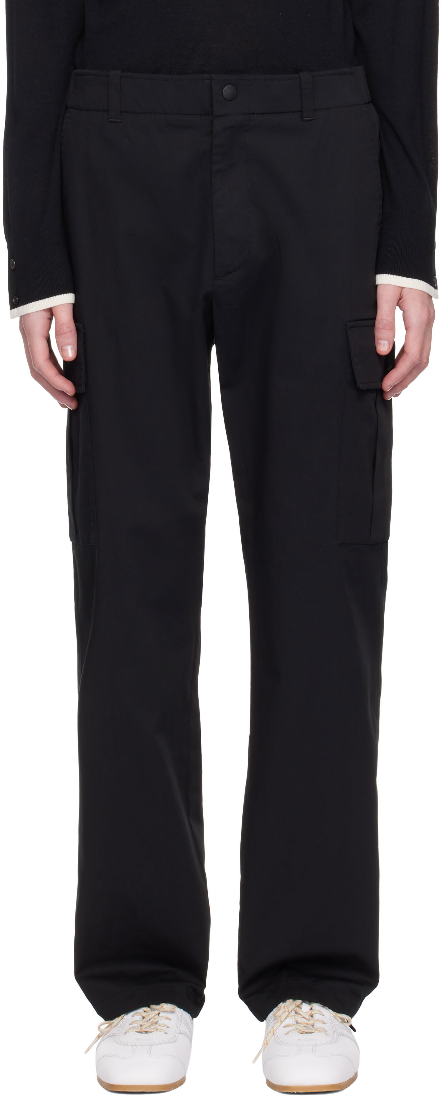 Cargo housut Moncler Moncler Twill Cargo Pants Musta | K10912A00001598C9, 0