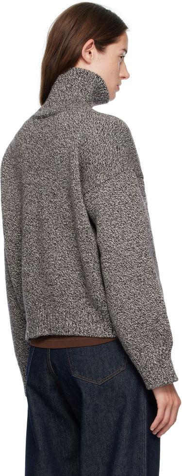 Villapaita &Daughter &Daughter Caragh Chunky Crop Turtleneck Sweater Harmaa | HKN03934, 2