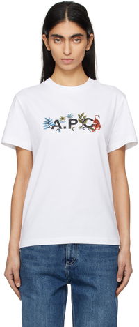 A.P.C. Auguste Floral Graphic T-Shirt