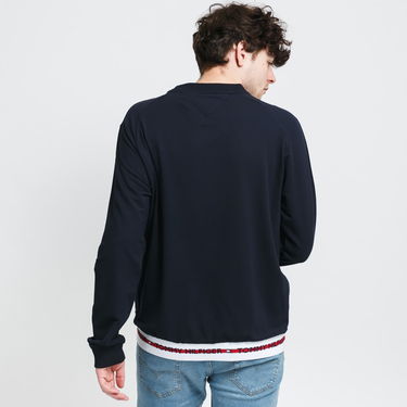 Huppari Tommy Hilfiger HWK LongSleeve Track Top Tummansininen | UM0UM01928DW5, 3