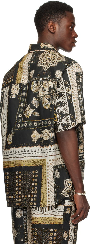 Paita ISABEL MARANT Isabel Marant Garlonn Patchwork Print Shirt Musta | 25PCH0216HA-C1I09H, 2