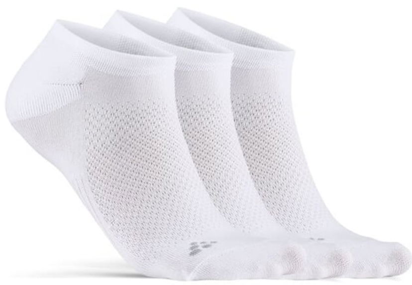 Sukat Craft Craft Core Dry No-Show Socks 5-Pack Valkoinen | 1916103-900000