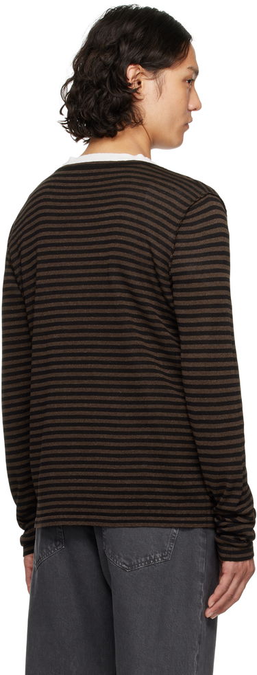 Villapaita The Row The Row Striped Lillard Sweater Ruskea | 885-Y889, 2