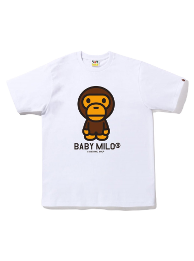 T-paita BAPE Baby Milo Tee Valkoinen | 2I80-110-001
