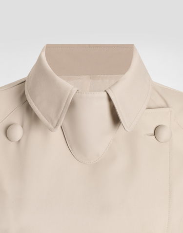 Trenssitakki Dolce & Gabbana Dolce & Gabbana Cotton Drill Trench Coat Beige | F0W3STHUMVMM0299, 3