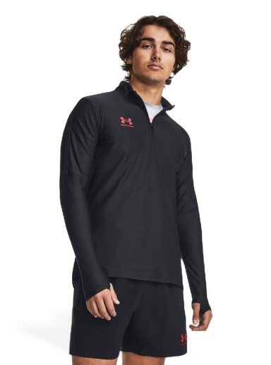 Villapaita Under Armour Half Zip Crewneck Musta | 1382114-001