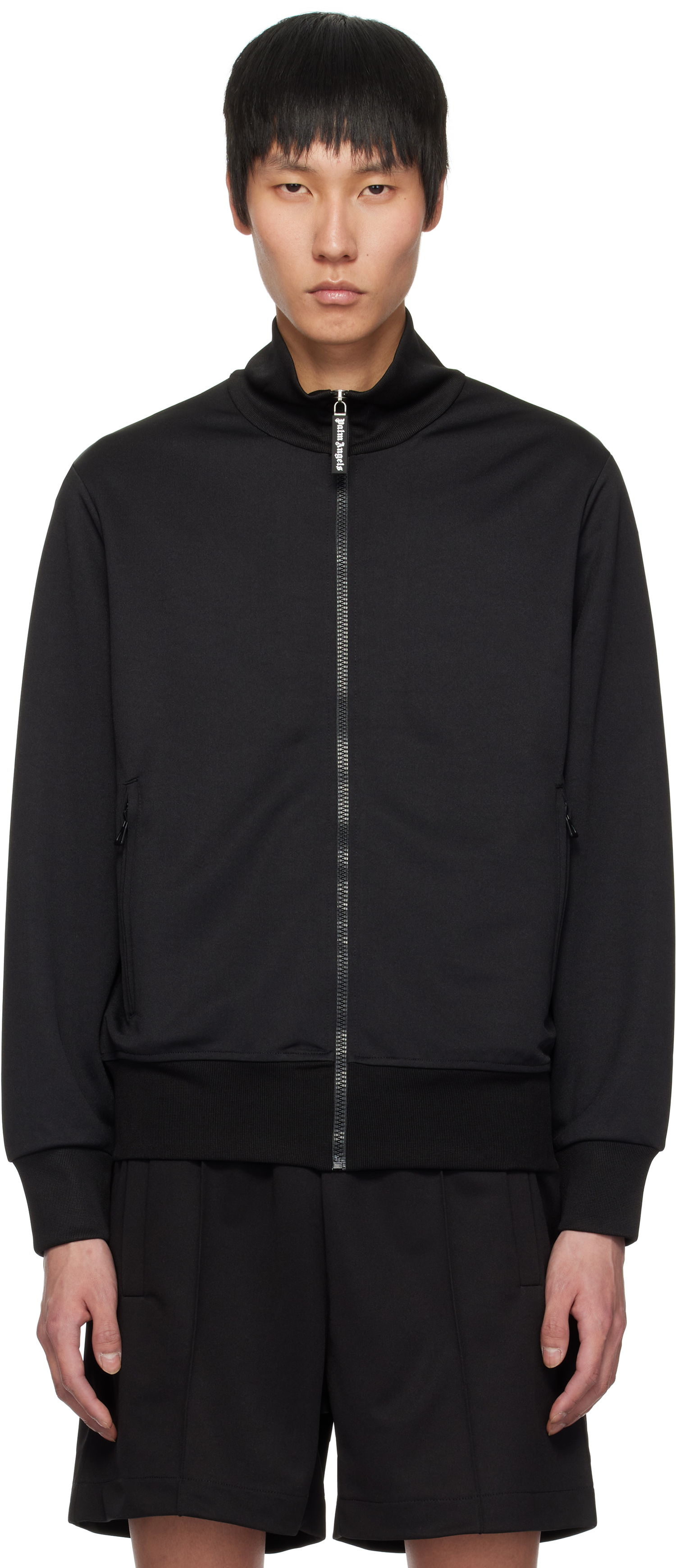 Takki Palm Angels Palm Angels Track Jacket Musta | PMBD089S25FAB0011003, 0