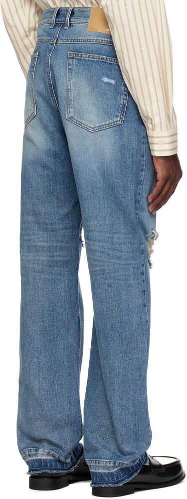 Jeans We11done We11done Distressed Jeans Sininen | WD-DP0-25-333-M-BL, 2