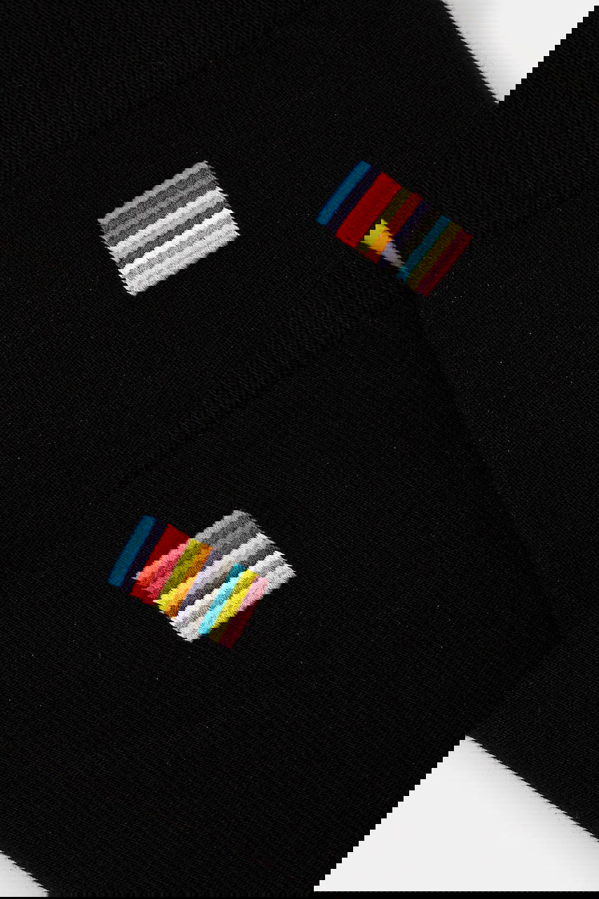 Sukat Paul Smith Paul Smith Socks with Colorful Stripe Detail Musta | M1A.380CI.P077, 1