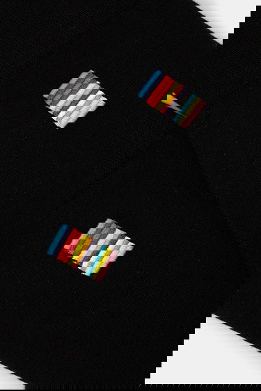 Sukat Paul Smith Paul Smith Socks with Colorful Stripe Detail Musta | M1A.380CI.P077, 1