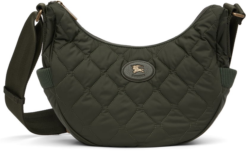 Olkalaukku Burberry Burberry Clifton Horseshoe Crossbody Bag Vihreä | 8111880