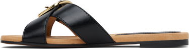 Asusteet Stella McCartney Stella McCartney Gaia Brushed Alter Mat Sandals Musta | 810572W0U70, 2