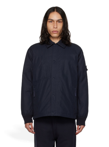 Takki Stone Island Ghost Down Jacket Tummansininen | 7915422F1