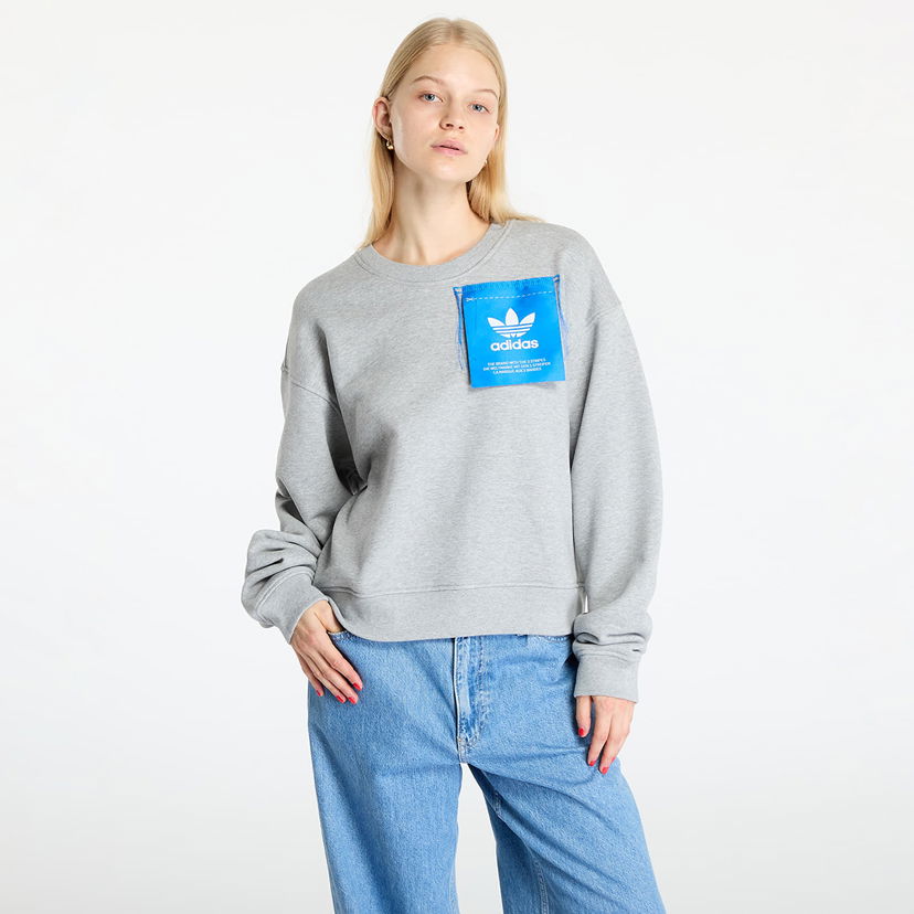 Huppari adidas Originals KSENIASCHNEIDER Label Sweashirt Harmaa | IW5666