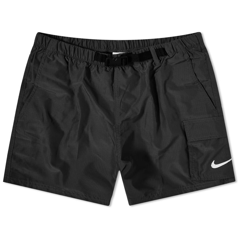 Uimapuvut Nike Swim Belted 5" Volley Shorts Musta | NESSB522-001