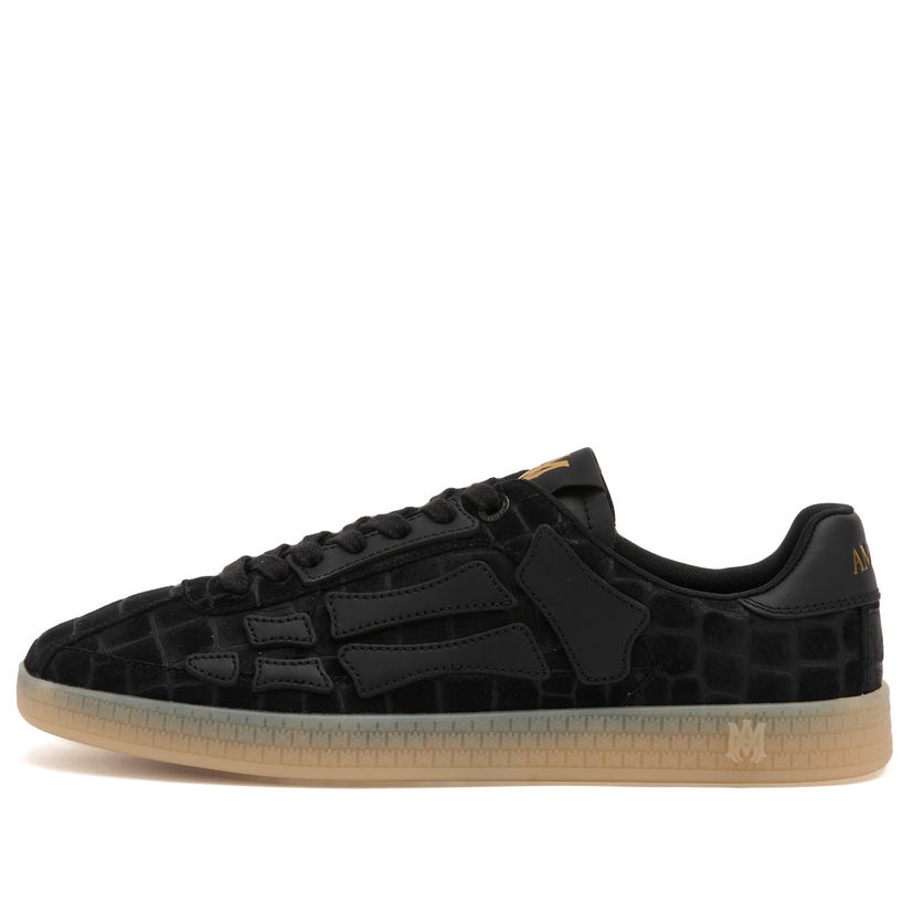 Tennarit ja kengät AMIRI Croc Debossed Pacific Bones Musta | AMFOSR1177-BLK