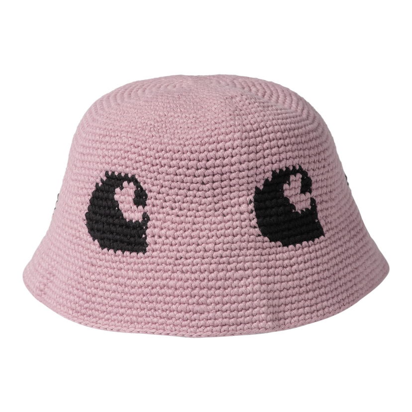 Hattu Carhartt WIP Carhartt WIP Crochet Bucket Hat Vaaleanpunainen | I034482_9