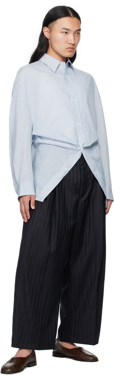 Housut HED MAYNER Hed Mayner Wool Pleated Trousers Musta | HMMB30012A-HB210, 3