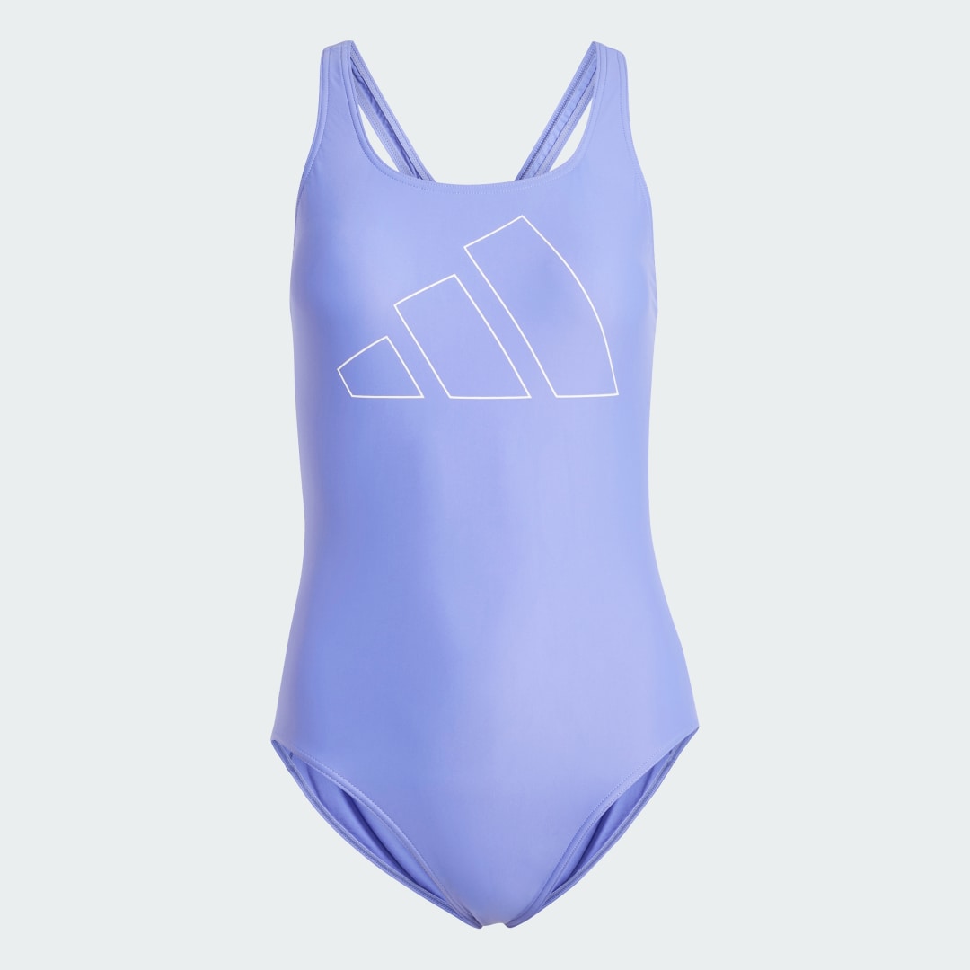 Uimapuvut adidas Performance Big Bars Violetti | IW6017, 1