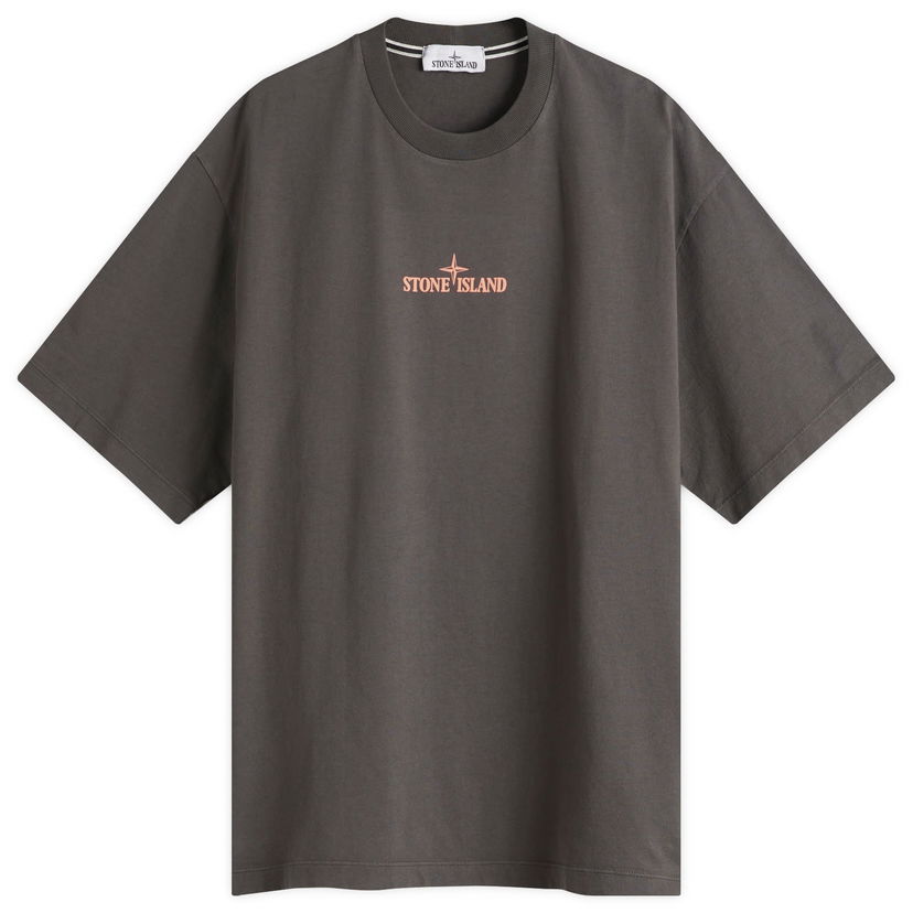 T-paita Stone Island Fingerprint Logo T-Shirt, Size Large Harmaa | K1S152100016-V0065