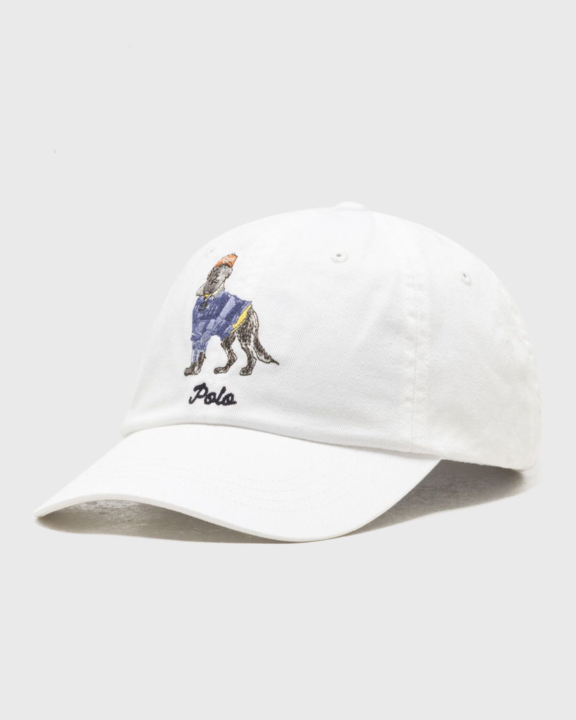 Korkki Polo by Ralph Lauren Polo Dog Dad Hat Valkoinen | 710981743001