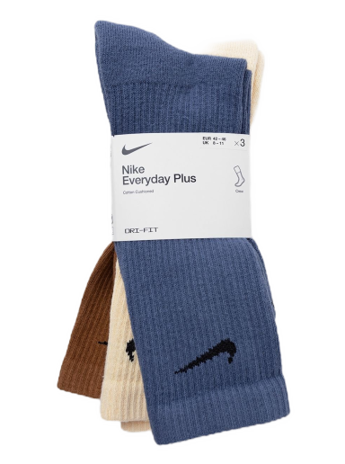 Sukat Nike Everyday Plus Cushioned Training Crew Socks (3 Pairs) Monivärinen | 196153840775