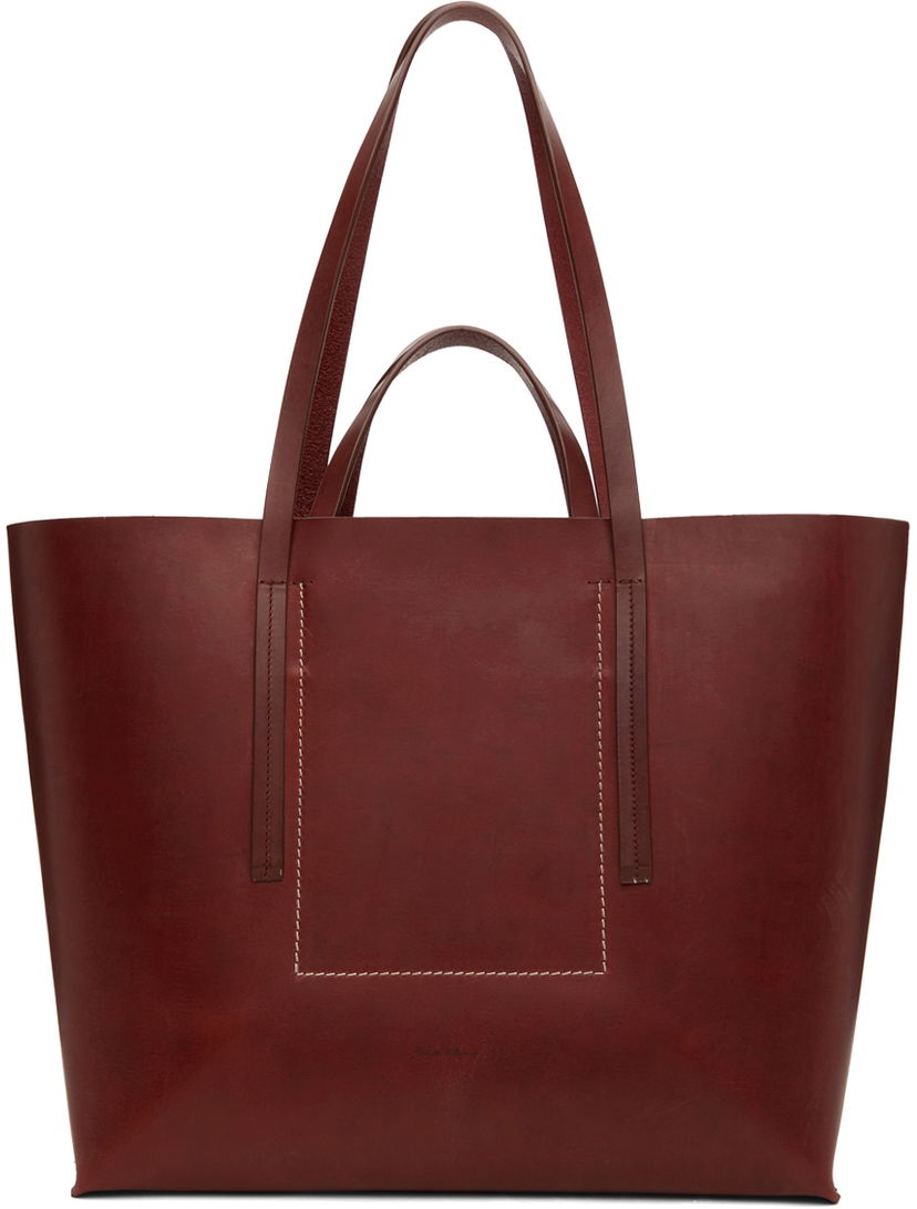 Kangaskassi Rick Owens Rick Owens Shopper Tote Burgundia | RA01D0462 LGE