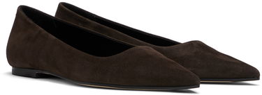 Mekko Aeyde Aeyde Cassy Suede Ballerina Flats Ruskea | A11-FL-SNDP8 FL130-FW24-953-017, 3