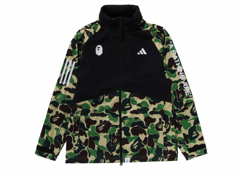 Takki BAPE BAPE x adidas Golf ABC Camo Jacket Black Vihreä | 1J73-140-901