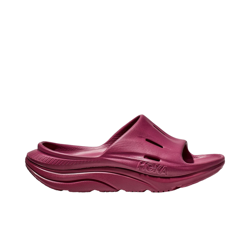Tennarit ja kengät Hoka One One Ora Recovery Slide 3 Beet Root Burgundia | 1135061-BTRT
