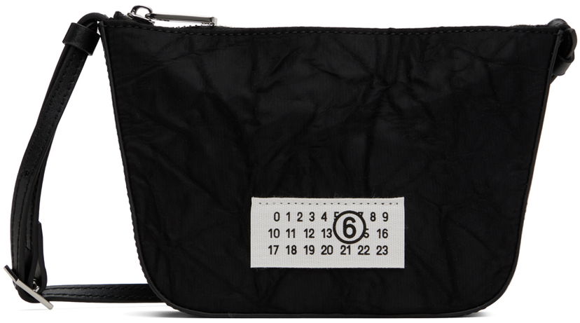 Olkalaukku Maison Margiela Numeric Mini Shoulder Bag Musta | SB5ZI0008 P6994