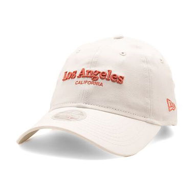 Korkki New Era 9TWENTY Wordmark White / Peach Valkoinen | 60434984, 0