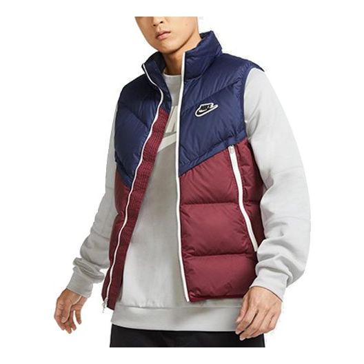 Liivi Nike Sportswear Windrunner Shield Down-Fill Vest Burgundia | CU4415-410