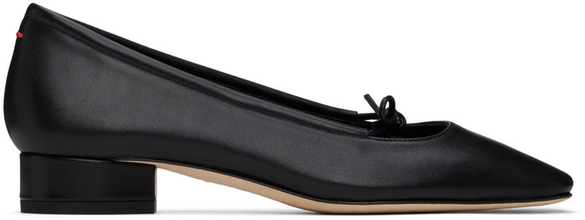 Kengänhoito Aeyde Aeyde Darya Ballerina Flats Musta | A11-FL-GELD25BL-223-800-007