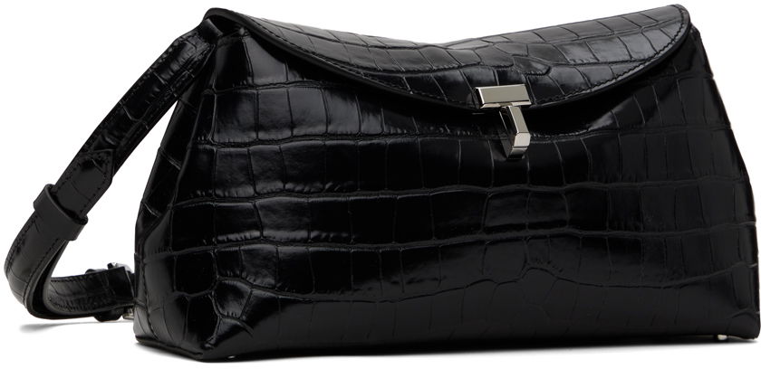 Olkalaukku TOTEME TOTEME T-Lock Croc-Embossed Clutch Musta | 243-WAL944-LE0076, 1