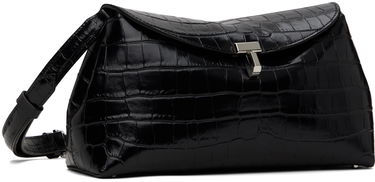 Olkalaukku TOTEME TOTEME T-Lock Croc-Embossed Clutch Musta | 243-WAL944-LE0076, 1