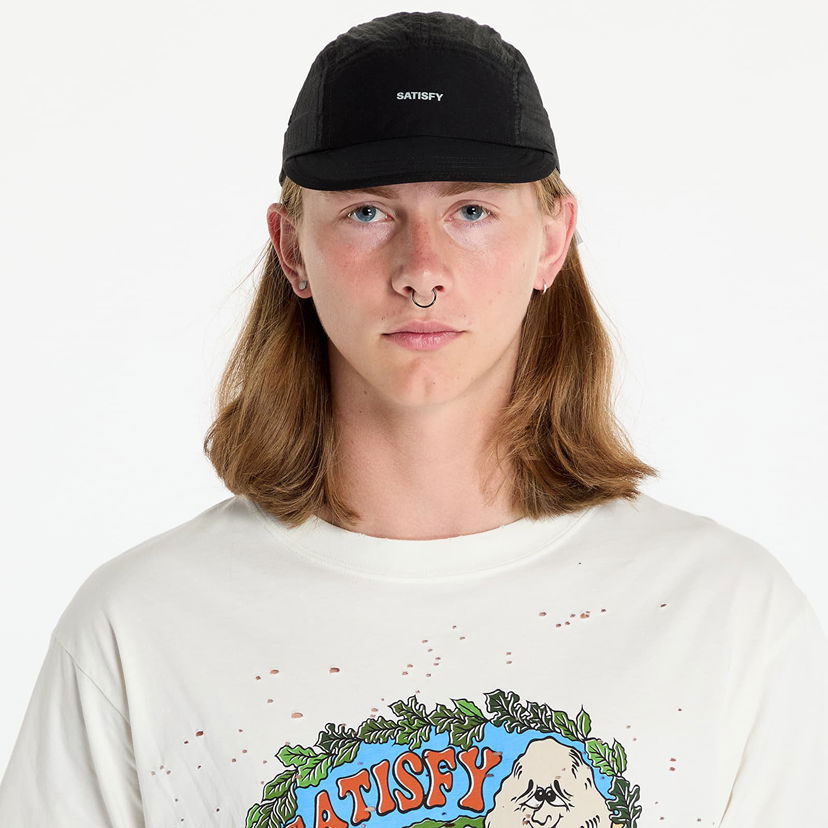 Korkki Satisfy Satisfy Rippy Trail Cap Musta | 31000-BK-SA