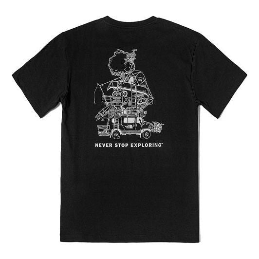 T-paita The North Face Never Stop Exploring Graphic T-Shirt Musta | NF0A7QRL-JK3, 0