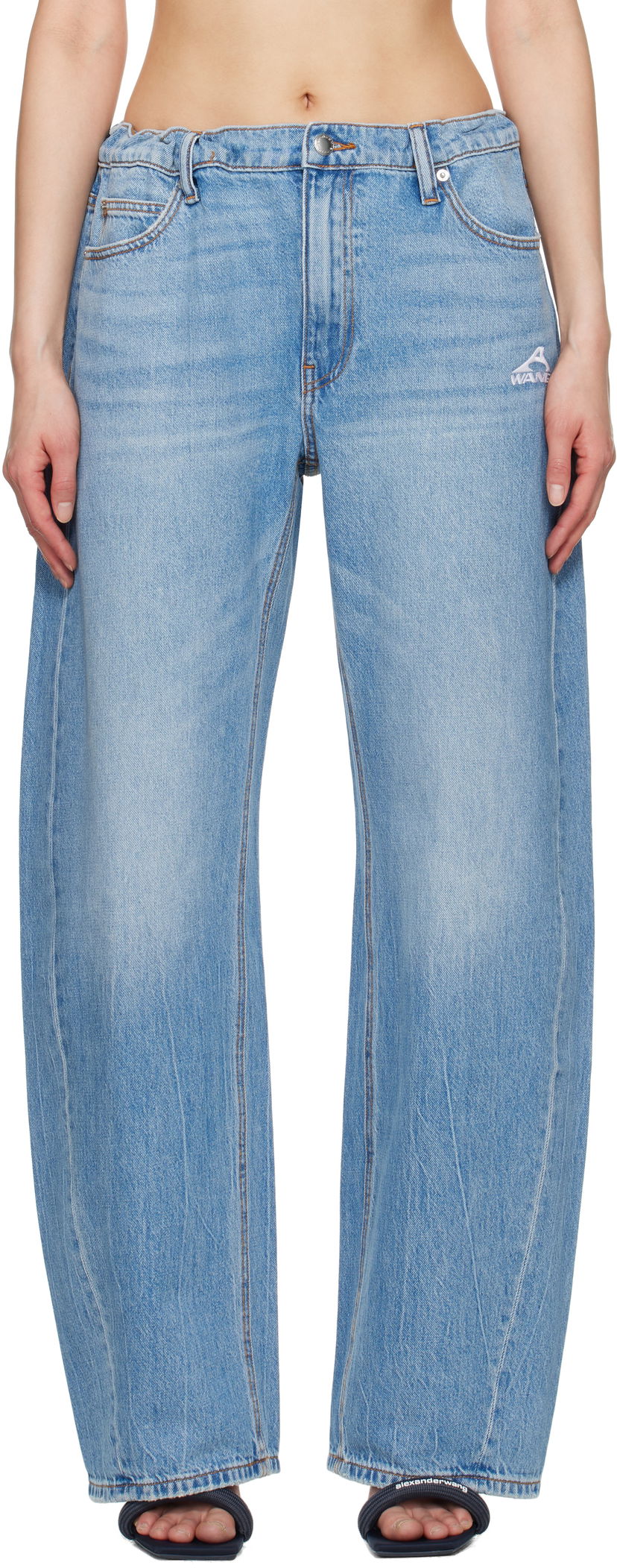 Jeans Alexander Wang Alexander Wang 5-Pocket Track Jeans Sininen | 4DC2254663