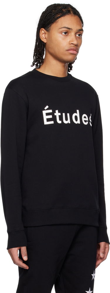 Huppari Études Story Sweatshirt Musta | C00ME200A01599, 4