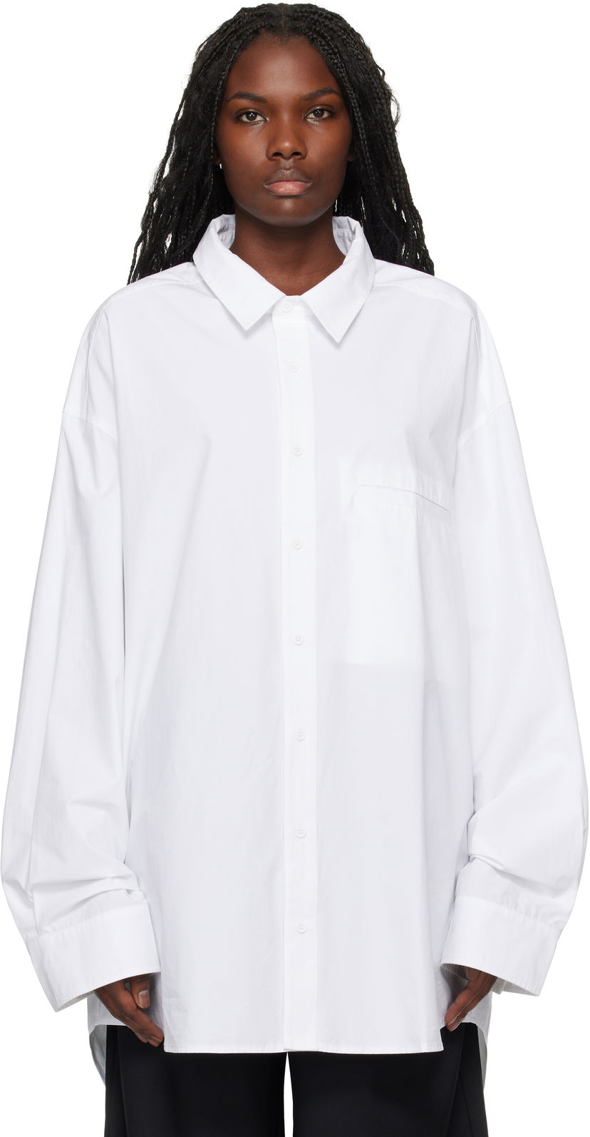 Paita Entire Studios Giant Shirt Valkoinen | ES2565WH