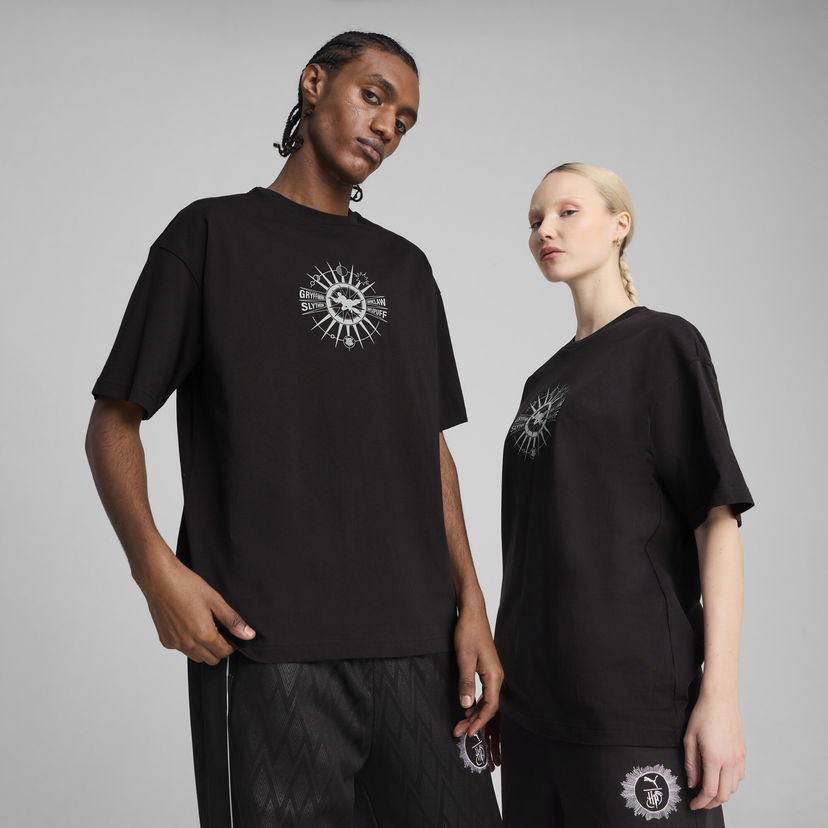 T-paita Puma PUMA x HARRY POTTER Oversized Graphic Tee Musta | 630092_01