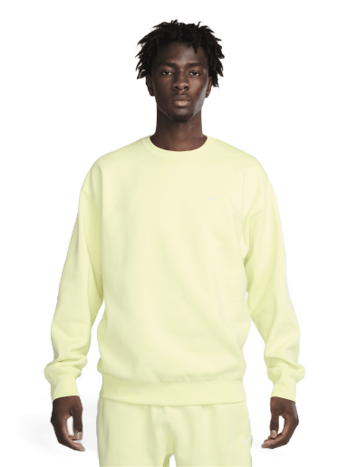 Huppari Nike Solo Swoosh Fleece Crew Keltainen | DX1361-331