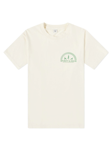 T-paita Sporty & Rich Fitness Group Tee Beige | TS471CR
