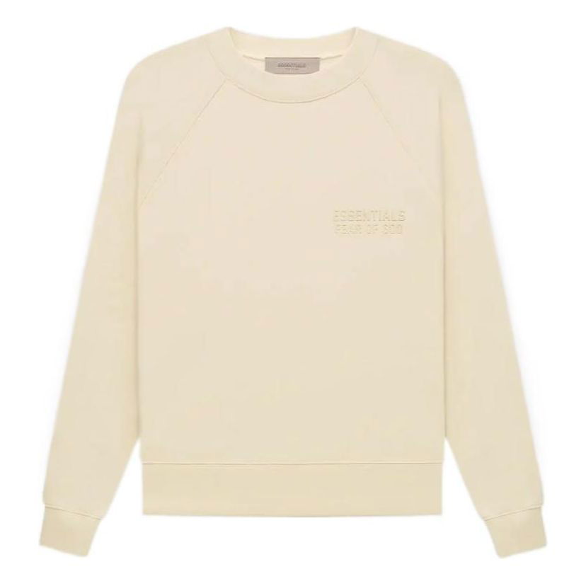 Villapaita Fear of God Essentials Crewneck Sweatshirt Beige | FOG-FW22-099